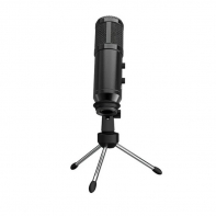 купить LORGAR Gaming Microphones, Black, USB condenser microphone with Volume Knob & Echo Kob, including 1x Microphone, 1 x 2.5M USB Cable, 1 x Tripod Stand, 1 x User Manual, body size: &Phi;47.4*158.2*48.1mm, weight: 243.0g в Алматы фото 2
