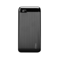 купить ttec PowerSlim Pro LCD PD 10.000 mAh  Powerbank  wth USB-C Input/output/Black в Алматы фото 1
