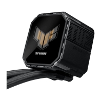 купить Водяное охлаждение CPU Asus TUF GAMING LC III 360 ARGB LCD 3x120mm Liquid CPU Cooler, PWM, ARGB в Алматы фото 3