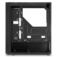 купить Корпус ПК без БП Sharkoon RGB SLIDER Black <ATX, 2x3.5, 5x2.5, 2xUSB 3.0, 1xUSB 2.0, Audio, 400*190*456mm> в Алматы фото 3
