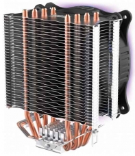 купить PCcooler GI-UX4B, синий, 4-пин, 115X/775/AM4-FM2, 26.5дБ, 1000-1800 об/мин, Al+тепл.трубки, 145W в Алматы фото 3