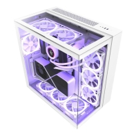 купить Корпус&nbsp;NZXT H Series H9 Elite Edition ATX Mid Tower Chassis All White&nbsp;CM-H91EW-01 в Алматы фото 1