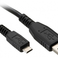 купить Кабель PowerPlant USB 2.0 AM - Micro, 0.1м в Алматы фото 1
