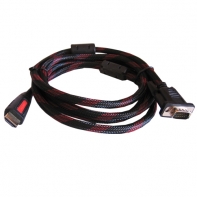 Купить Кабель V-T HDMI-VGA 1.8м Алматы