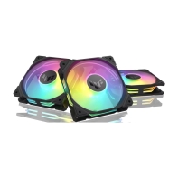 Купить Fan kit for case, 12cm x 3, Asus TUF Gaming TR120 FAN ARGB REVEERSE, 0-2000rpm, black, 4pin Алматы