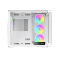 купить Корпус Ocypus Iota C70 WH Curve ARGB Digital ATX/mATX/mITX 2xUSB Type-C Белый Iota-C70-WHD400CD-GL в Алматы фото 2