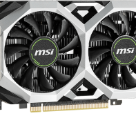 купить Видеокарта MSI GeForce GTX1650, 4GB GDDR5 128-bit 1xDVI 1xHDMI 1xDP GTX 1650 VENTUS XS 4G в Алматы фото 1