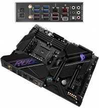 купить Сист. плата ASUS ROG CROSSHAIR VIII DARK HERO, X570, AM4, 4xDIMM DDR4, 3xPCI-E x16, PCI x1, M.2, 6xSATA, WIFI6, BOX в Алматы фото 4