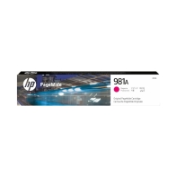 Купить HP 981A Magenta Original PageWide Crtg для HP PageWide Enterprise Color 556,MFP 586 Алматы