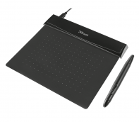 купить Графический гибкий планшет Trust FLEX DESIGN TABLET черный в Алматы фото 2