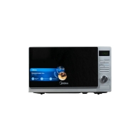 Купить Микроволновая печь Midea AM720C4E-S, 700 Вт, 20 л, серый, электр/мех упр, 8 автопр. Алматы