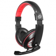 купить Наушники с микрофоном Oklick HS-L390G DRAGON черный/красный 1.8м мониторные в Алматы фото 2