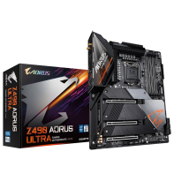 купить Материнская плата  GIGABYTE Z490 AORUS ULTRA LGA1200 Z490 3xPCI-E HDMI GbLAN SATA RAID ATX 4DDR4 в Алматы фото 1