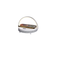 купить Беспроводная зарядка с лампой Ezvalo Wireless Charging Music Desk Light, Wood Version в Алматы фото 3