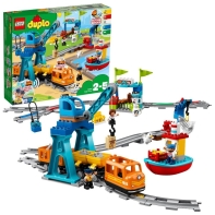 Купить Конструктор LEGO Duplo Грузовой поезд 10875 Алматы