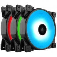 купить Кулер для корпуса PCcooler HALO RGB, 12cm, 1000-2000rpm, 4pin PWM в Алматы фото 1