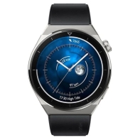 купить Смарт часы Huawei Watch GT 3 Pro ODN-B19 46mm Black Fluoroelastomer Strap 55028473 в Алматы фото 2