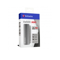 купить Внешний SSD диск Verbatim VX500 47444 1TB Серый в Алматы фото 3
