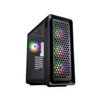 Купить Кейс CUT593A-B, ATX Full Tower, E-ATX, ATX, M-ATX, Mini-ITX, USB3.0 x 2, Type-C, TG, Black Алматы