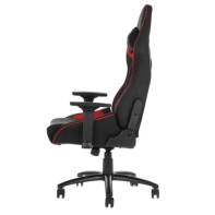 купить Игровое кресло Sharkoon Elbrus 3 Black/Red <Cинтетическая кожа, Газлифт 4, подлокотник 3D> в Алматы фото 2