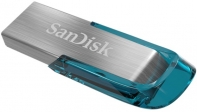 купить SanDisk Ultra Flair USB 3.0 128GB - NEW Tropical Blue Color; EAN: 619659163082 в Алматы фото 2