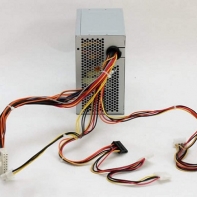 купить Блок питания, HuntKey, CP-350H, 350W, ATX, 20 4 pin, 4pin, 2*Sata, 3*Molex, 1*FDD, Поддержка Haswell, Вентилятор 12 см, Кабель питания в комплект не входит, Серый в Алматы фото 1