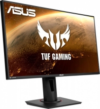 купить Монитор ASUS VG279QR IPS,27",16:9 FHD (1920x1080x165Hz),300cd/m2,1000:1,178/178,1ms,2xHDMI,DP,Sp 2W,Gaming,Black в Алматы фото 1