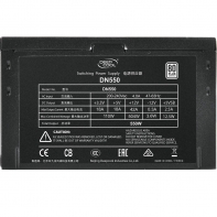 купить Блок питания, Deepcool, DN550 DP-230EU-DN550, 550W, APFC, ATX, 20 4pin, 4 4pin, 5*Sata, 3*Molex, 2*PCI-E 6 2pin, Вентилятор 12см, Кабель питания, Чёрный в Алматы фото 2