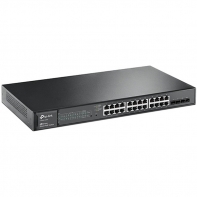 купить TP-Link T1600G-28PS(TL-SG2424P) Гигабитный комм-тор, 24 порта  10/100/1000 PoE+ и 4 порта SFP /  в Алматы фото 2
