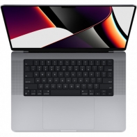 купить Ноутбук 16-inch MacBook Pro: Apple M1 Max chip with 10‑core CPU and 32‑core GPU, 1TB SSD - Space Grey, Model A2485 в Алматы фото 2
