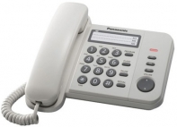 купить Panasonic Телефон проводной KX-TS2352RUW (белый)  в Алматы фото 1
