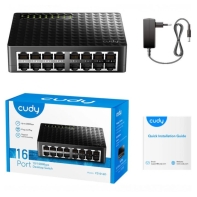 купить Коммутатор 16-портовый CUDY FS1016D <10/100 Mbps> в Алматы фото 3