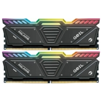 купить Оперативная память 32GB Kit (2x16GB)GEIL Polaris RGB 6400Mhz DDR5 PC5-51200 GOSG532GB6400C38ADC Gray в Алматы фото 1