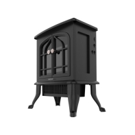 купить Камин электрический напольный Cecotec ReadyWarm 2000 Flames черный в Алматы фото 2