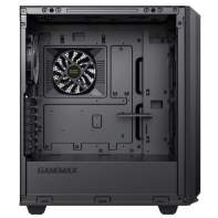купить Корпус ПК без БП GameMax Precision Black <MATX, 1x120FAN, 1x140COC> в Алматы фото 3