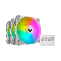 купить Комплект вентиляторов ASUS TUF GAMING TF120 ARGB WHITE 3IN1 в Алматы фото 2