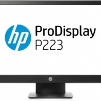 купить Монитор HP X7R61AA P223, 21.5* TFT VA, 1920x1080(16:9) FHD, 250cd/m2, 3000:1, 5M:1, 178/168, 5ms, VGA, DP в Алматы фото 1
