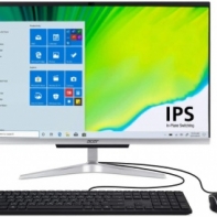 купить Моноблок Acer/Aspire C22-963/Core i3/1005G1/1,2 GHz/4 Gb/1000 Gb/Nо ODD/Graphics/UHD/256 Mb/Linux/21,5 **/FHD/1920x1080 Pix/WiFi (802.11ac-1x1) + BT4. в Алматы фото 1