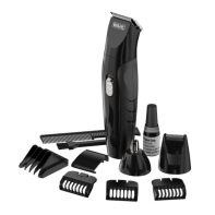 купить Триммер для усов и бороды Wahl Groomsman all-in-one trimmer черный в Алматы фото 1
