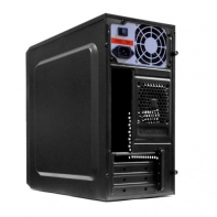купить CASE Qmax 1702B MidiTower  2,5* x 4, 3,5*x 4,  5,25* x 1 , Expansion Slots x 4, USB x 2, 37 x 17 x 35 см,  Micro-ATX/Mini-ITX, black, (20+4pin, 4pin, 2xSATA, 2xIDE)  PC 400W в Алматы фото 3