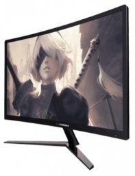 купить Монитор ЖК 24* GameMax  GMX24C144(177) <1920*1080, 23.6”TFT Black, HDMI, DP, DVI, изогнутый> в Алматы фото 2