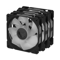 купить Вентилятор для корпуса ASUS TUF GAMING TR120 FAN ARGB REVERSE BLACK 3IN1 120x120x28 TR120-1R/BK/REV/ в Алматы фото 2