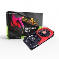 купить Видеокарта Colorful PCI-E NV GTX1650 NB 4G BA2V <4GB, GDDR5, DP HDMI DVI, Boost:1785Mhz> в Алматы фото 1