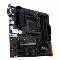 купить Материнская плата ASUS TUF GAMING A520M-PLUS AMD A520 AM4 4xDDR4 4xSATA3 RAID M.2 DSub DVI HDMI mATX в Алматы фото 2