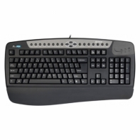 купить Клавиатура A4tech KBS-8 PS2, Black, 19 мультимедийных клавиш в Алматы фото 1