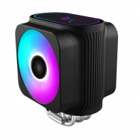купить PCcooler GI-D66A HALO, RGB, 4-пин, 20XX/115X/1366/AM4-FM2,  8-29.1дБ, 1000-2000 об/мин, Al+тепл.трубки, 230W в Алматы фото 2