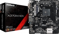 купить Материнская плата ASRock X370M-HDV Socket AM4,  X370, 2xDDR4 (3200+), 4xSATA3 RAID, 1xUltraM.2, 3xPCI-E3.0x16, 1xPCI-E2.0x1 1xD-Sub, 1xDVI, 1xHDMI, 2xUSB2.0, 4xUSB3.1, 1xPS/2, RJ-45, HD Audio Jacks: Line in / Front Speaker / Microphone,  mATX BOX в Алматы фото 1