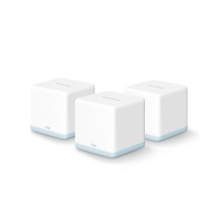 купить Домашняя Mesh Wi-Fi система AC1200 Mercusys Halo H30 (3-pack) <Бесшовный роуминг, 867 Mbps on 5 GHz, 300 Mbps on 2.4 GHz, 802.11ac/a/b/g/n, 2 GbE порта WAN/LAN (автоопределение), площадь покрытия 100 м?> в Алматы