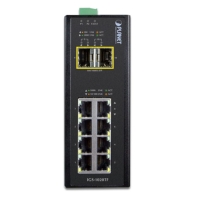 купить Planet IGS-1020TF - коммутатор не управляемый в промышленном исполнении IP30. 8-портов 10/100/1000T + 2-порта 100/1000X SFP Ethernet Switch (-40~75 degrees C) в Алматы фото 2