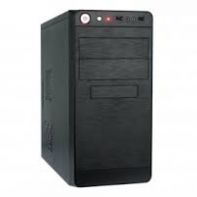 купить Корпус ПК с БП Smart SX-C5822 <microATX, 360*175*365mm, 0.4mm, 2xUSB, MAX450W 8mm, BLACK> в Алматы фото 1